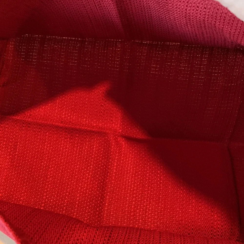 Longaberger Fabric Liner for the Vacation Keepsake Basket in Paprika. NEW